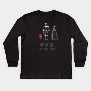 Love Death and Robots - Three Robots Kids Long Sleeve T-Shirt